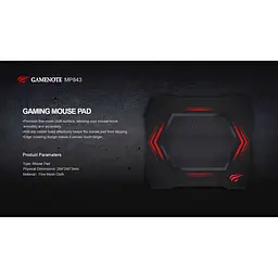 Килимок для миші Havit HV-MP843 black (HV-MP843) - мініатюра 5