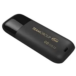 USB флеш накопичувач Team 128GB C175 Pearl Black USB 3.1 (TC1753128GB01) - мініатюра 3