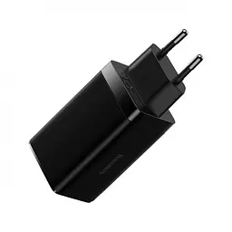 Мережевий зарядний пристрій Baseus GaN3 Pro Fast Charger 2C+U на 65 W (CCGP050101) - мініатюра 6