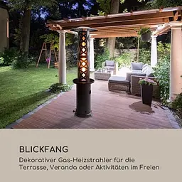 Газовий обігрівач blumfeldt Goldflame Style 11.2 кВт (10035140) - мініатюра 5