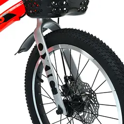 Велосипед дитячий OXIC MB 18OXIC NEON ORANGE, колеса 18 дюймів - мініатюра 4