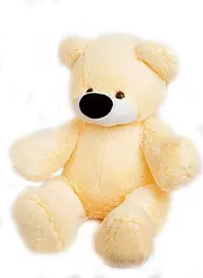 Плюшевий ведмідь Alina Бублик 110 см персиковий - мініатюра 2