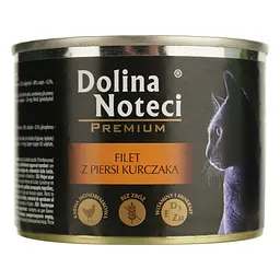 Вологий корм для котів Dolina Noteci Premium з філе курки 185 г - мініатюра 2