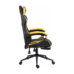 Крісло ігрове GT Racer X-2323 Black/Yellow - мініатюра 3
