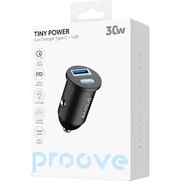Автомобільний зарядний пристрій Proove Tiny Power Pro 30W Black (ACTP30111201) [152645] - мініатюра 5