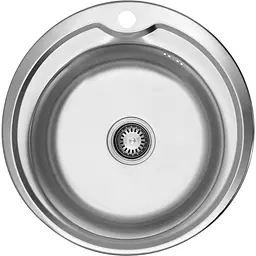 Кухонна мийка Kroner KRP Satin - 510 (0,6 мм) (CV022769)