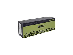 Змішувач Brinex Настінний сірий для ванни Pure 005 (k35) з довгим поворотним виливом та душовим гарнітуром BRIPUR005NKL - мініатюра 8