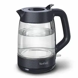Tefal Електрочайник Tefal Morning Glass Kettle, 1.7л, скло, з підсвіткою, чорний - мініатюра 2