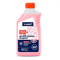 Антифриз YUKO Super G12+ -32°C червоний 1л 4823110404409