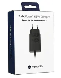 Блок і кабель - мережевий зарядний пристрій Motorola TurboPower 68W USB-С to USB-С Cable (PG38C06281) - мініатюра 5