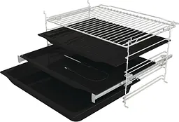 Шафа духова електрична Gorenje A+ 77 л дисплей піроліз чорний - мініатюра 8