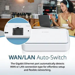 Роутер D-Link DBR-330 AX3000, 5G/LTE, 5260mА*год (DBR-330) - мініатюра 11