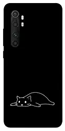 TPU чохол Demsky Lazy cat для Xiaomi Mi Note 10 Lite