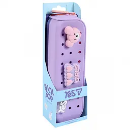 Пенал м`який силіконовий Yes PHS-2 Charming (533847) - мініатюра 6