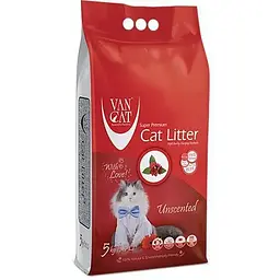 Бентонітовий наповнювач VanCat Natural для туалету 5 кг (55445)