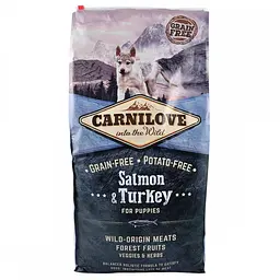 Сухий корм Carnilove Puppy Salmon & Turkey 12 кг для цуценят усіх порід - мініатюра 3