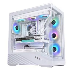 Корпус Lian Li Vector V100 Tempered Glass White (G99.V100W.01) Без БП - мініатюра 4