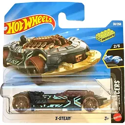 Базова машинка Hot Wheels X-Raycers X-Steam чорно-золотиста (5785) JJK76-N521