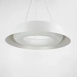 LED світильник підвісний круглий в білому корпусі Line.F 12104 P-500 P WT - мініатюра 7