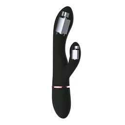 Вібратор-кролик Dorcel Glam Rabbit 21.8 чорний - мініатюра 4