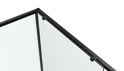 Душова кабіна Eger A Lany 120x80 з піддоном 599-550 Black - мініатюра 5