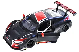 Іграшкова машинка гоночна Audi R8 LMS 1:24 Автопром світлозвукові ефекти металева 68262A(B), кор. 24,5x12см - мініатюра 3