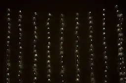 Світлодіодна новорічна гірлянда Devilon завісу Дощ LED 240 л біла (650163) - мініатюра 2