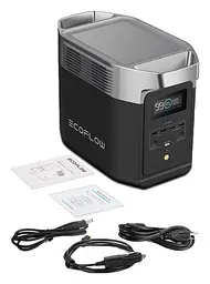 Зарядна станція EcoFlow Delta 2 (1024 Вт·год) 1800 Вт 4 розетки екофлоу x-boost 2700Вт