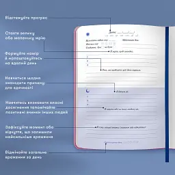 Щоденник вдячності «Квітковий» рожевий - мініатюра 8