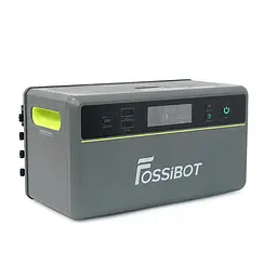 All-in-One Solar station FOSSiBOT FBP1200W+2Battery, APP Control, WiFi, 5874Wh LiFePO4 6000Cycles, MPPT 2000W max, 3хAC 220, 1xUSB-15W, 1хUSB-C(100W), Fast charge 90min, Bluetooth, Heating, IP65, -20-55°C, 476×308×751mm, 57,5kg - мініатюра 3