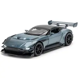 Колекційна металева модель автомобіля АвтоЕксперт Aston Martin Vulcan з інерцією, світлом та звуком 1:32 - мініатюра 3