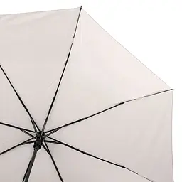 Жіноча складана парасолька напівавтомат Happy Rain 95 см сіра - мініатюра 3