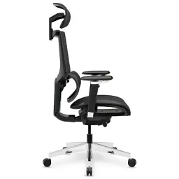 Офісне крісло Mealux S8 Air Black (HF-S8P M/B) - мініатюра 6