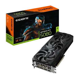 Відеокарта GeForce RTX 5080 16GB Gigabyte WindForce OC SFF (GV-N5080WF3OC-16GD) Б/В