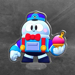 Акрилова колекційна фігурка Brawl Stars Лу 10 см