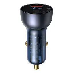 Автозарядне Baseus Particular Digital Display PPS 65 W 2 порти - мініатюра 3