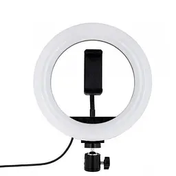 Світлодіодне кільце для селфі 20 см "LED RGB MJ20", кругла лампа для селфі від USB (селфі лампа) (ST) - мініатюра 3
