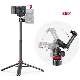 Штатив Ulanzi Vijim Multi-functional Xiaomini Tripod Black UV-2502B MT-44 Black - мініатюра 7