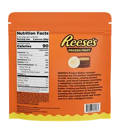 Цукерки Reese's Banana Slices in Milk Chocolate and Reese's Peanut Butter Chips 227г - мініатюра 2