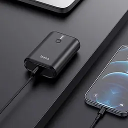 Акумулятор зовнішній Hoco Q3 Pro 22.5 W 10000 mAh мінібатерея чорна - мініатюра 6