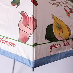 Парасоля механічна складна 99 см, синій Yiwu HP-23-15BL - мініатюра 7