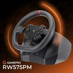 Кермо GamePro RW575PM з педалями та коробкою передач XBOXONE/PS4/PS3/PC/SWITCH (RW575PM) - мініатюра 8