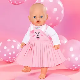 Одяг Baby Born Сукня з зайчиком для ляльки 43 см (832868) - мініатюра 6