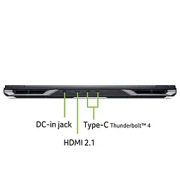 Acer Ноутбук Acer Predator Helios Neo 18 PHN18-72 18" WQXGA IPS, Intel U9-275HX, 32GB, F1TB, NVD5070Ti-12, Lin, чорний - мініатюра 3