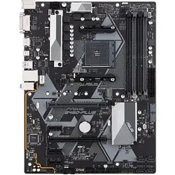 Материнська плата Asus Prime AM4 (B450) B450-PLUS, B450, 4xDDR4, CrossFire, Int.Video(CPU), 6xSATA3, 1xM.2, 1xPCI-E 16x 3.0, 1xPCI-E 16x 2. ALC887-VD2, RTL8111H, 6xUSB3.1/8xUSB2.0, DVI-D/HDMI, ATX