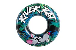 Надувне коло для плавання Intex River Rat 68209 діаметр 122 см - мініатюра 2