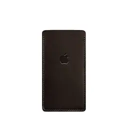 Шкіряний чохол для iPhone 13 Темно-коричневий Краст - мініатюра 5