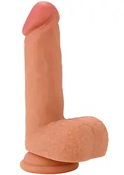 Фалоімітатор Hidden Desire Realistic Dildo 20 см (тілесний) - мініатюра 12