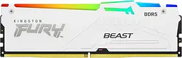 Kingston Пам'ять ПК Kingston DDR5 16GB 6000 FURY Beast EXPO Білий