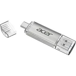 USB флеш-накопичувач Acer UT300 16GB USB 3.2 Metal (BL.9BWWA.587) - мініатюра 4